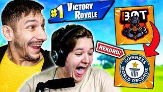 Team BOT pobija REKORDY GUINESSA w Fortnite !