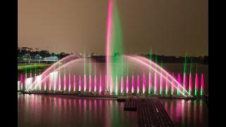 How to build a dancing musical water fountain show for a lake