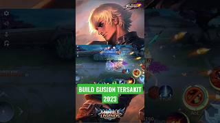 Recommend nih build gusion tersakit 2023  Cuma pake skil 2 Mat! #mlbb #youtubeshorts #Buildtersakit