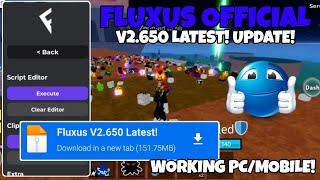 [NEW] Fluxus Executor Mobile Update V650 | Best Roblox Executor (Mobile & Emulator) 2024!