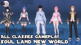 Soul Land New World: All Classes Gameplay [MMORPG Mobile on Android/iOS]