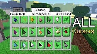 FIND THE CURSORS How to get ALL 42 CURSORS Roblox