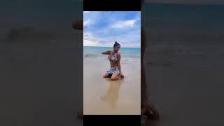 big boobs on Beach