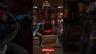 Mk11 subzero  v sindel ,sindel defeat
