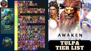 Awaken: Chaos Era - Tulpa Tier List