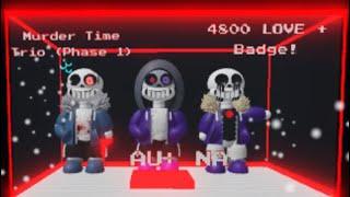 Undertale Multiversal Battles 2:Murder Time Trio showcase