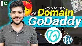 How to Buy Domain from Godaddy in PAKISTAN 2024