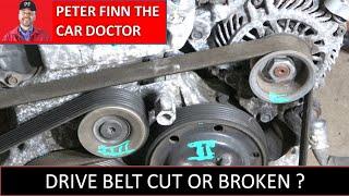 What Happens my motor if DRIVE BELT Cut or Broken in Car, SUV or Truck ?