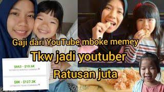 MBOKE MEMEY!!TKW JADI YOUTUBER||Tidak membuatnya sombong||