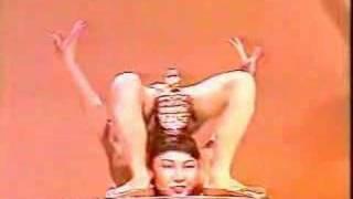 Mongolian contortionist acrobat