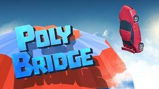 Poly Bridge Update Levels - FLYING SPORTSCAR - NEW Poly Bridge Series (SNOW DRIFT)