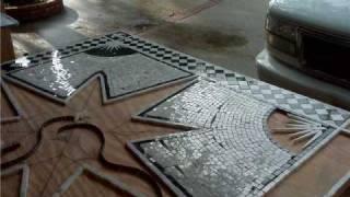 Mosaics floor art