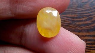 Pukhraj Stone Price (Yellow Sapphire Price)