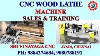 CNC WOOD LATHE MACHINE SALES AND TRAINING