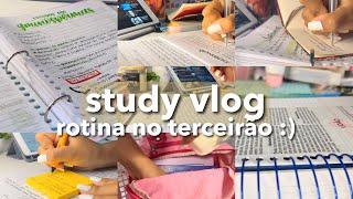 STUDY VLOG | 100% narrado, 3 dias de estudo e muita rotina.