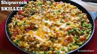 Shipwreck Ground Beef Skillet - Fast, Cheap, and Good