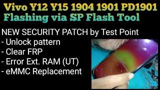 Flashing Vivo Y12 Y15 1901 Via SP Flash Tool | New Security Patch by Test Point @mobilecareid