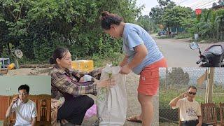 Single mother harvests bamboo shoots. The landowner's son's secret.Ly Vy Ca