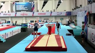 TUKIAINEN Alex (FIN) - 2023 Artistic Junior Worlds - Qualifications Vault 1