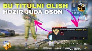 ГРОЗА ВРАГОВ TITULINI QANDAY QILIB OSON OLISH / PUBG MOBILE / ASILBEKOFF / АСИЛБЕКОФФ / ТИТУЛ ОЛИШ