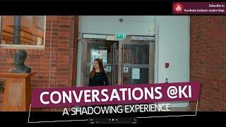 Conversations at KI: A shadowing experience with Anne