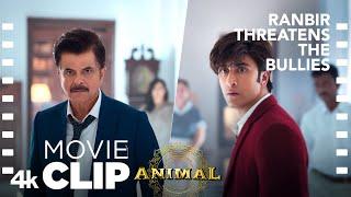 ANIMAL SCENE #4: Ranbir Threatens the Bullies | Car Chase | Ranbir K, Anil K, Sandeep V, Bhushan K