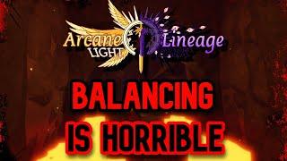 Arcane Lineage Balancing Is HORRIBLE..