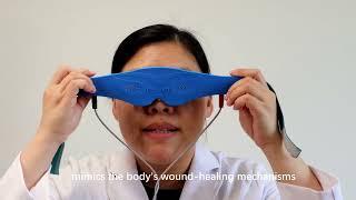 The hi-tech goggles that could beat glaucoma - Device that delivers pulses to the eye