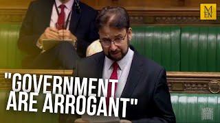 "Members of this government are so arrogant" Afzal Khan shares his anger over Christmas Party