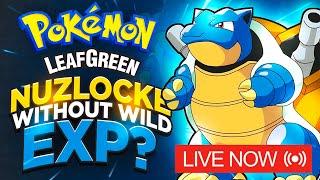 LIVE: Can We Nuzlocke Pokemon Leaf Green Without Grinding? Part 2