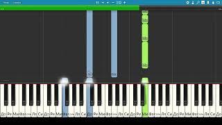 Сплин - Выхода нет - Пианино(просто)