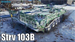 11к урона на СТЕРВЕ  World of Tanks Харьков Strv 103B