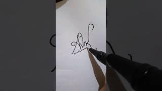Avik Name#art#calligraphy #avik #name #theartisticallyritz #shorts#viral #calligraphyart#arts