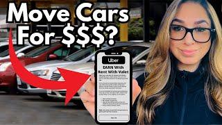 Get Paid to Deliver Rental Cars?! (Uber Rent with Valet)