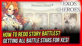 Exos Heroes How To Repeat the Story Battles to Get All Stars? Get All Stars To Get A Lot of Xes!