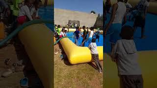 kids Swimming pool       #amapiano #dinqlejoch #ethiopian #ethiopiantiktok #kidsgames #swimming
