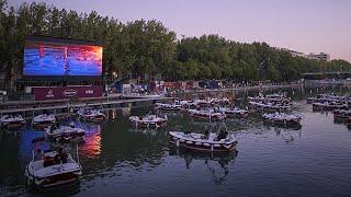 Floating cinema opens on the Seine in Paris | Coronavirus