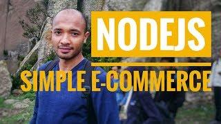 NodeJs Simple Ecommerce system | Part 1