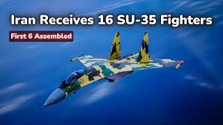 Iran Receives First Sukhoi SU-35 Fighter Jets From Russia | 60 by End of 2025