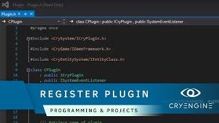 How to register a CryPlugin with CRYENGINE | Programming & Projects