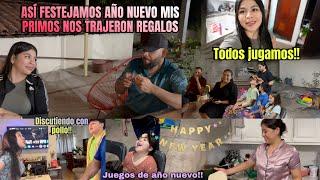 ASÍ FESTEJAMOS AÑO NUEVO @NuestraFamiliaTV y @gracielayerick1677  nos traen regalos