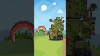 Robo Stalin dominates World of Tanks #shorts #homeanimations #cartoon #animation #tank