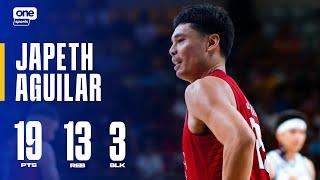 Japeth Aguilar DROPS DOUBLE-DOUBLE vs. Converge in QF! | PBA SEASON 49 PHILIPPINE CUP HIGHLIGHTS