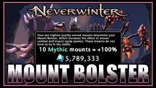 How to get 100% Mount Bolster with Less than 6 Million Astral Diamonds! - Neverwinter M29