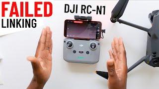 DJI RC-N1 Remote Controller linking error | DJI Remote control NOT LINKING TO MAVIC 3