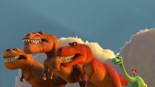 Cowardly Young Dinosaur Lost His Way Home After a Storm !! Film / Urdu Movie Explained in Hindi