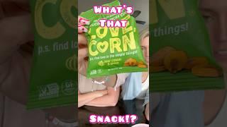 She knows this snack!   #blindtastetest #whatsthatsnack #sweetsandsnacksexpo