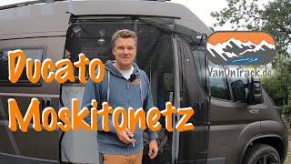 Moskitonetz Mückenschutz | einfach installiert | Ducato, Boxer, Jumper 