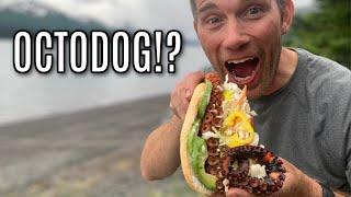 Octopus Hot Dog?! THE OCTODOG | Trying to Trap an Octopus!