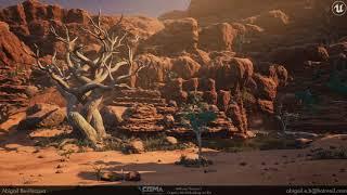 Aboriginal Watering-hole | CGMA Organic World Building in UE4 course.